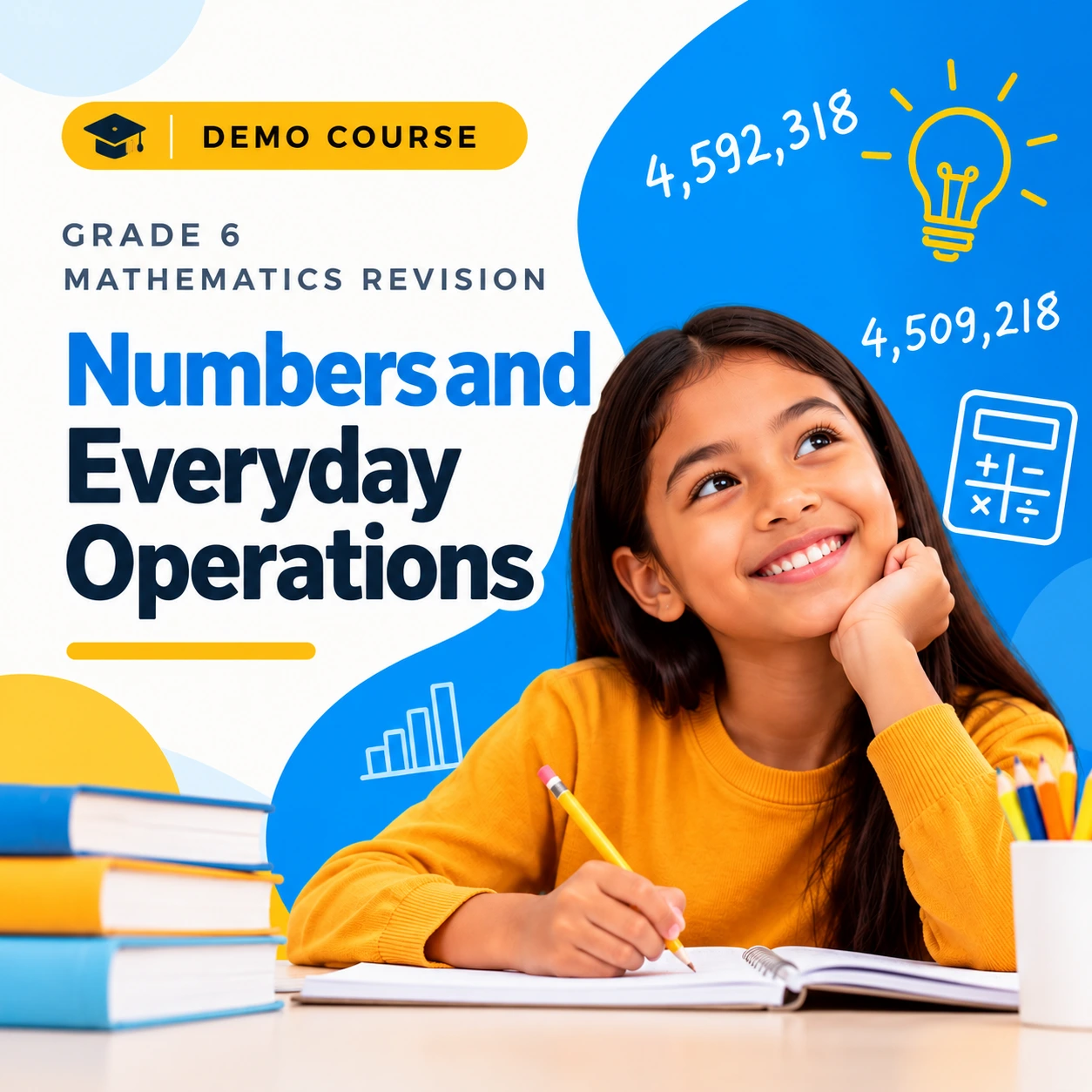 Grade 6 Mathematics Revision - Demo (Free)